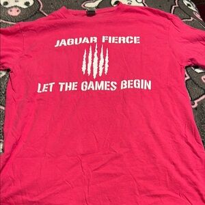 Gildan Pink Tee - Jaguar Fierce